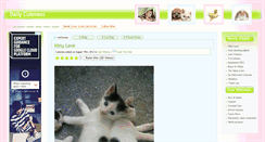 Desktop Screenshot of dailycuteness.com